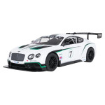 Auto na diaľkové ovládanie 1:14 Bentley Continental GT3 biele RASTAR